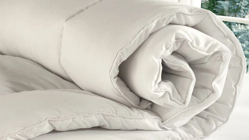 An image of Silentnight winter nights duvet rolled.