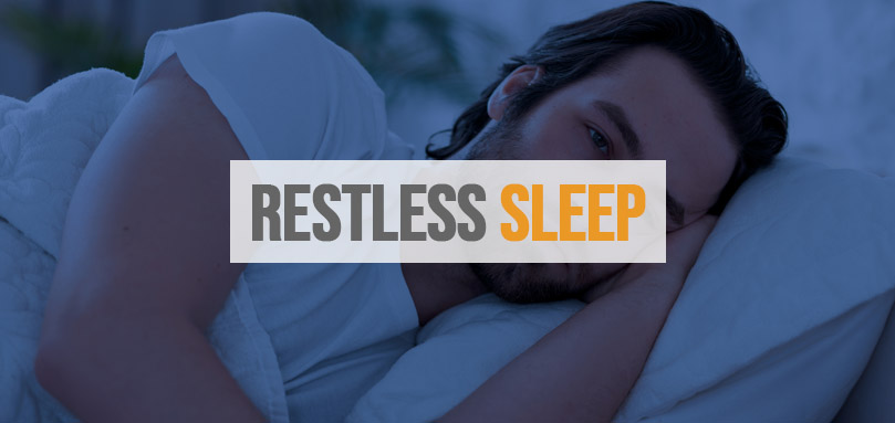 Featured image of restless sleep.