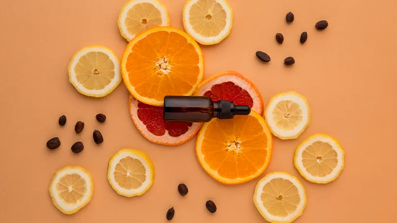 An image of slices of citrus fruits.