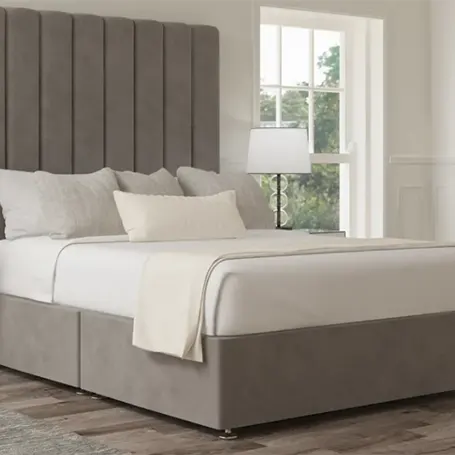 Esme Classic Non Storage Arran Natural Headboard and Base Only