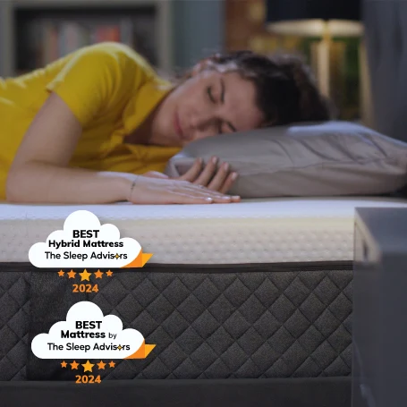 Product image of the NextGen Premium Mattress with a TSA badge